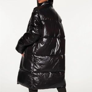 Oversized Long puffer jacket